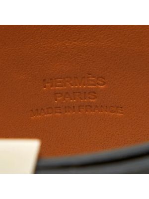 Pulsera de cuero Hermès Vintage negro