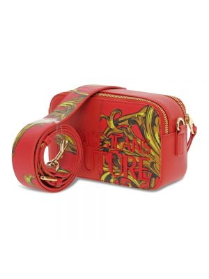 Bolsa de hombro Versace Jeans Couture rojo