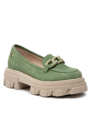 Loafers chunky Maciejka verde