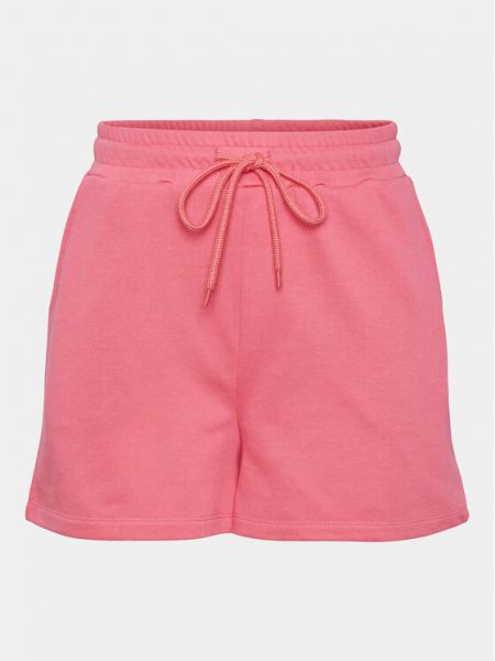 Pantaloncini sportivi Pieces rosa