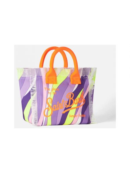 Shopper handtasche Mc2 Saint Barth lila