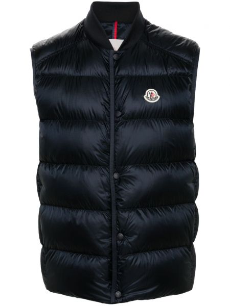 Kapitone yelek Moncler mavi