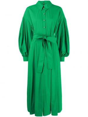 Bavlnené šaty Gucci zelená