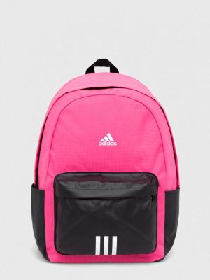 Batoh s potiskem Adidas Performance růžový