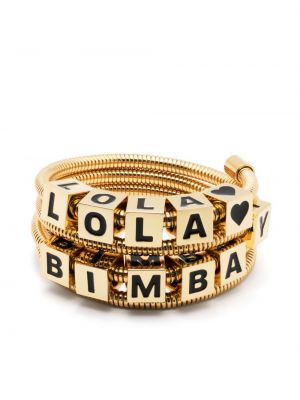 Bracelet Bimba Y Lola doré