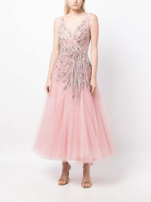 Vakarinė suknelė su kristalais Jenny Packham rožinė