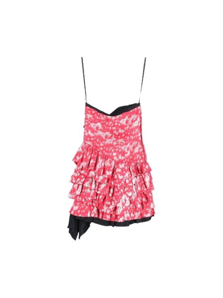 Jedwabna sukienka Marc Jacobs Pre-owned różowa