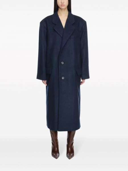 Kašmírový kabát Magliano modrý