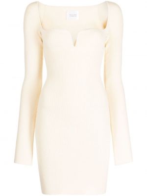 Κοκτέιλ φόρεμα Galvan London λευκό