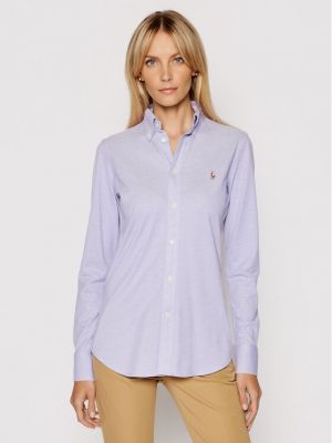 Риза Polo Ralph Lauren виолетово