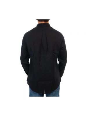 Camisa con bordado Polo Ralph Lauren negro