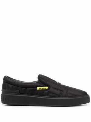 Skli på slip-on sneakers Balmain svart