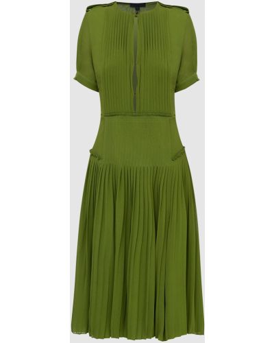 Шовкове Сукня Burberry, зелене