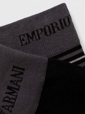 Nogavice Emporio Armani Underwear siva