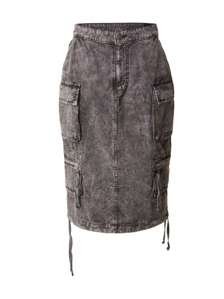 Denimnederdel Alpha Industries sort