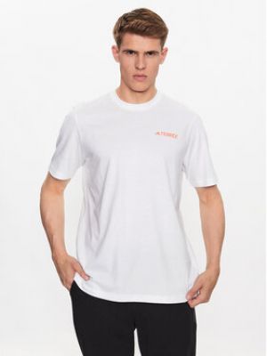 T-shirt Adidas blanc