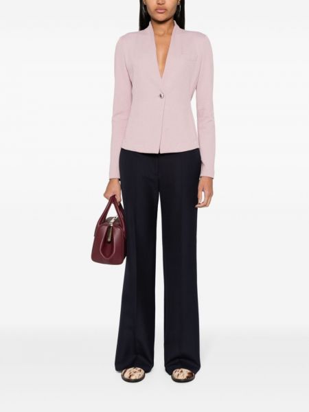 Jacquard blazer Emporio Armani pink