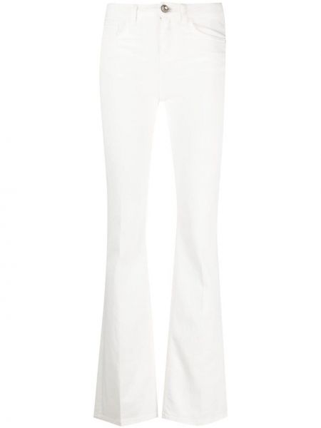 Pantalones de cintura baja Pinko blanco