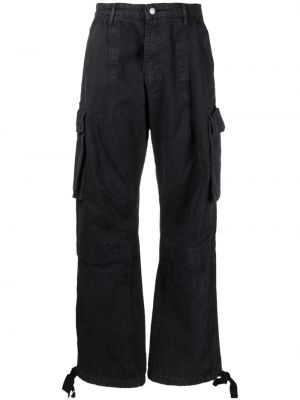 Cargo nohavice Moschino Jeans čierna