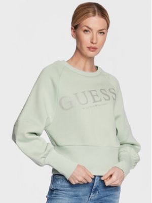 Bluza dresowa Guess zielona