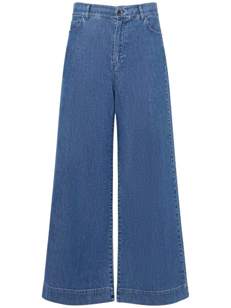 Jeans med hög midja 's Max Mara blå