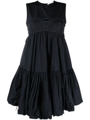 Šaty s mašľou Cecilie Bahnsen čierna