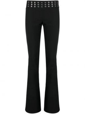 Pantalon large Blumarine noir