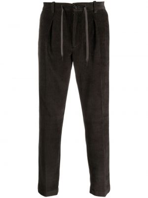 Pantaloni di velluto a coste Circolo 1901 grigio