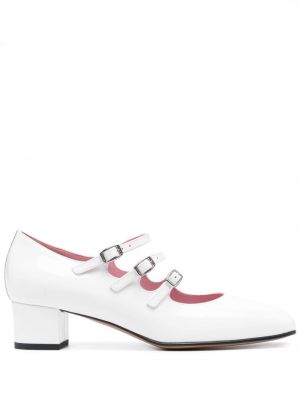 Полуотворени обувки Carel Paris бяло