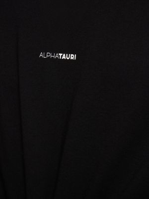 Bavlněné tričko Alphatauri bílé