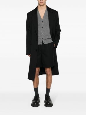 Shorts en laine Ami Paris noir