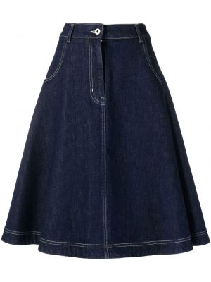 Modré džínová sukně Kenzo