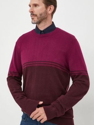 Pamučni pulover Gap ljubičasta
