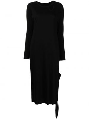 Макси рокля Yohji Yamamoto черно