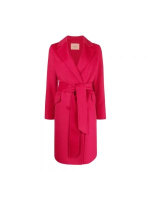 Trenchcoat Twinset pink