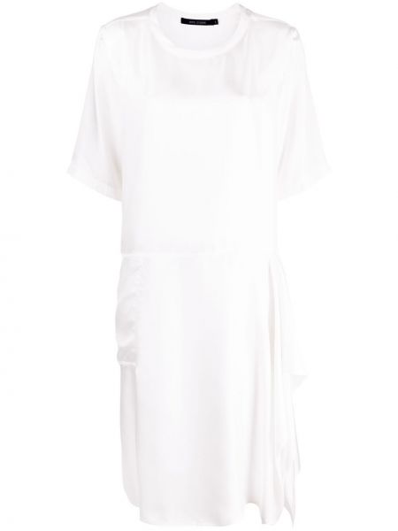 Vestido de tubo ajustado manga corta Sofie D'hoore blanco