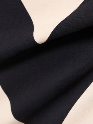 Памучна рокля Marc Jacobs черно