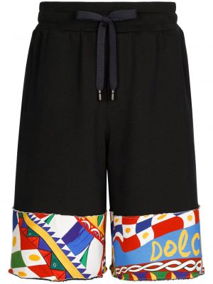 Bermuda kratke hlače z abstraktnimi vzorci Dolce & Gabbana