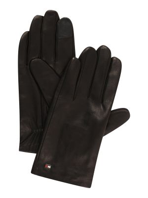 Γάντια Tommy Hilfiger μαύρο