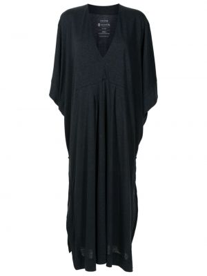 Sukienka midi z dekoltem w serek Osklen czarna