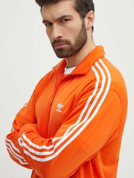 Geacă Adidas Originals portocaliu