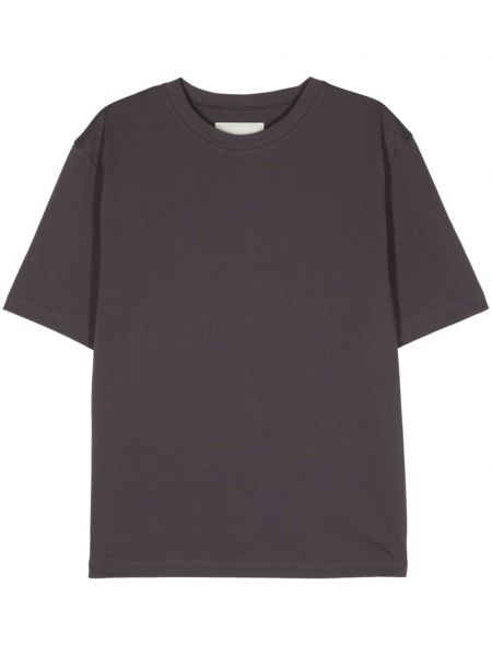 Bavlnené tričko Studio Nicholson sivá