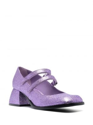 Sandales à paillettes Nodaleto violet