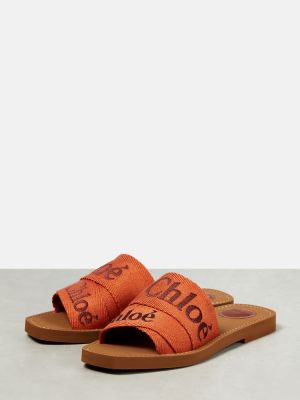 Ниски обувки Chloã© оранжево