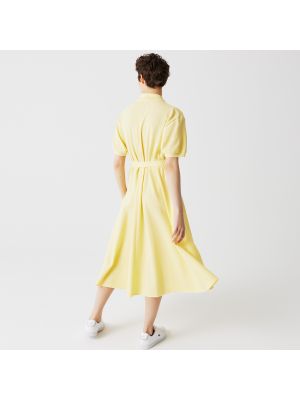 Платье Lacoste желтое