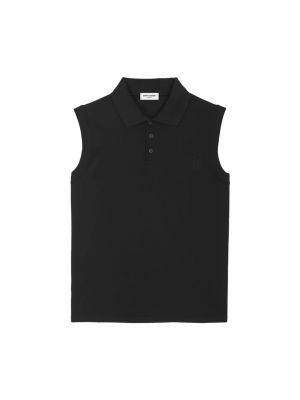 Koszulka polo Saint Laurent - Сzarny