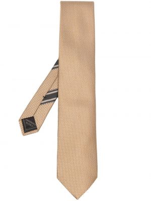 Jacquard selyem nyakkendő Brioni