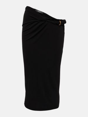 Spódnica midi z wysoką talią Versace