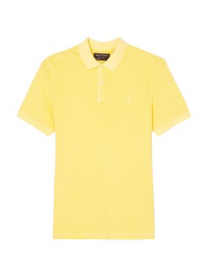 Поло тениска Marc O'polo жълто