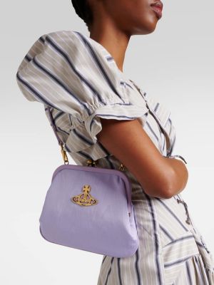Geantă shopper Vivienne Westwood violet